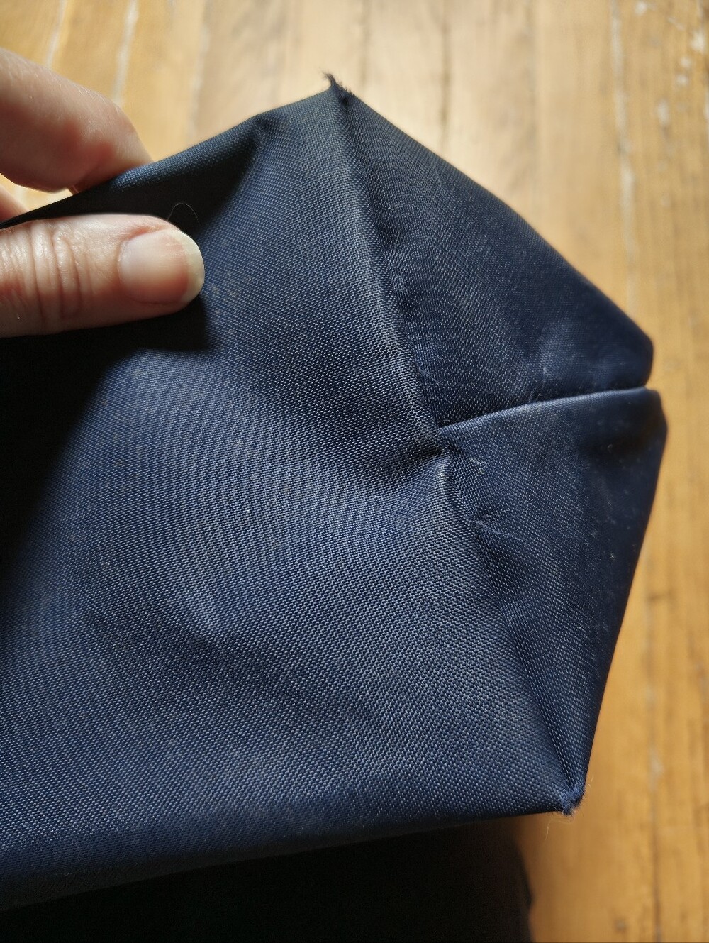 Longchamp Le Pliage Navy Medium Tote Made In France - Picture 4 of 13